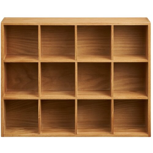 House Nordic Polica s više razina u dekoru hrasta u prirodnoj boji 11 cm Soria – Cijene