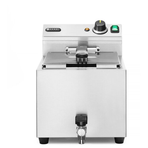  Električna Friteza XL Profi Line z Odtočno Pipo 10Ltr, 400V/6600W (300x680x420mm) Cene