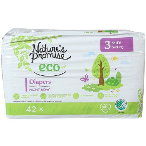 Nature¿s Promise Pelene ECO Midi 3 5-9kg NP 42 /1 Cene