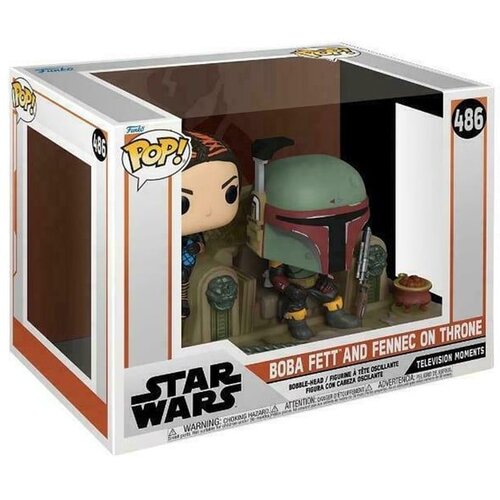 Funko Pop Moment: Mandalorian - Boba Fett &Amp; Fennec Shand Cene