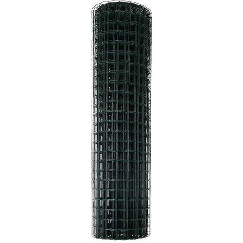 Euro ograda Zelena 1,4 x 10 m Željezo prekriveno PVC-om Slike