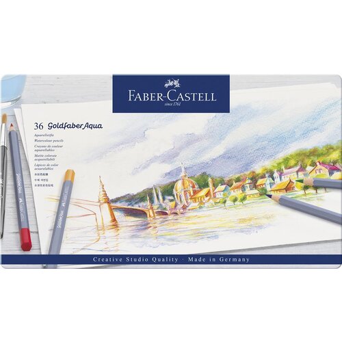 Faber-Castell Akvarelne barvice Goldfaber Aqua set 36, (20633605) Cene