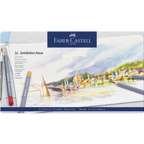 Faber_castell Akvarelne barvice Goldfaber Aqua set 36, (20633605)