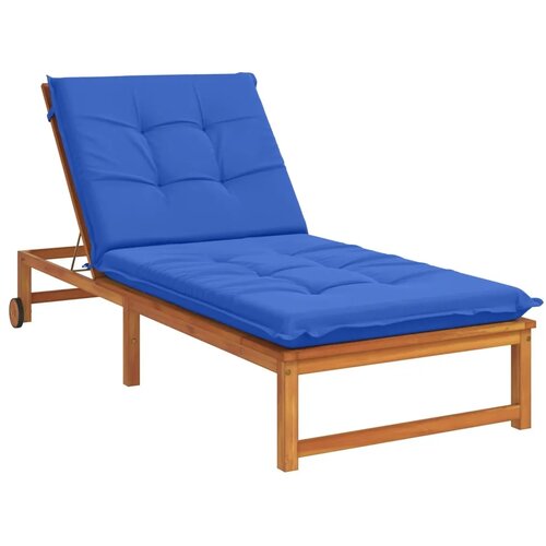  Jastučić za ležaljku GEMERT 100% poliester Kraljevsko plava - Kraljevski plava 190 x 90 x 9 cm Poliester Slike