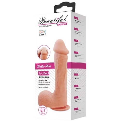Baile Beautiful Johnson realistični dildo 22cm Cijene
