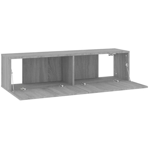  Zidni TV ormarić hrast sonoma 120x30x30 cm konstruirano drvo Slike
