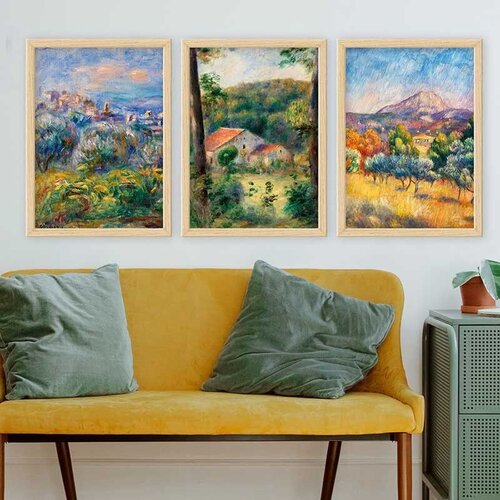 Wallity Set uramljenih slika 3NTC_UN894988, 3 dijela Cene