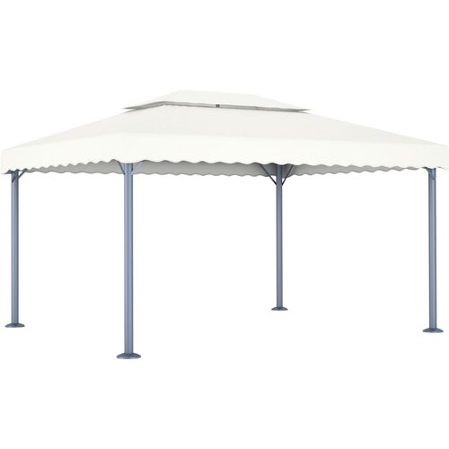  Sjenica 400 x 300 cm krem aluminijum Cijene