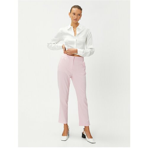 Koton Pants - Pink - Straight Slike
