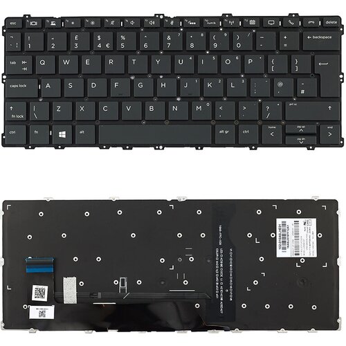  Tipkovnica HP EliteBook X360 1030 - G2 G3 G4 - UK (angle&scaron;ki) Cene