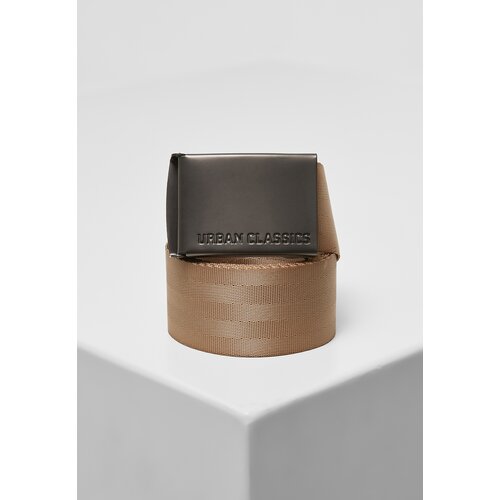 Urban Classics Easy Polyester Belt Beige Slike