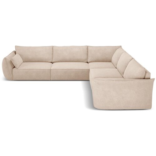 Mazzini Sofas Bež kutna garnitura (varijabilna) Vanda - Slike