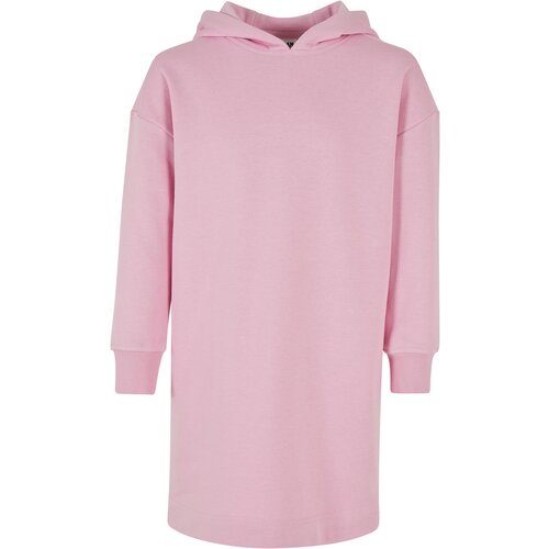Urban Classics Kids Girls Oversized Terry Hoody Dress girlypink Slike