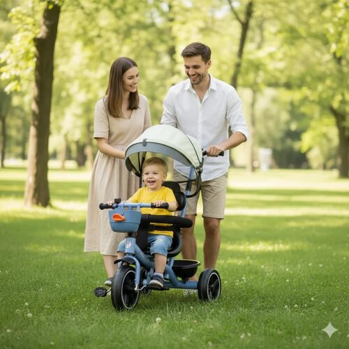 Playtime Tricikl Quick Roll 4002 plavi Cene