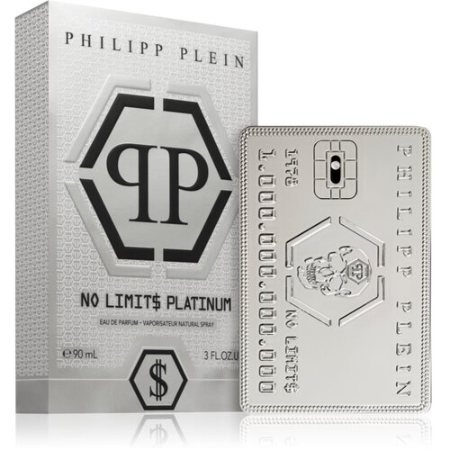 Philipp Plein No Limit$ Platinum parfumska voda za mo&amp;scaron;ke 90 ml Slike