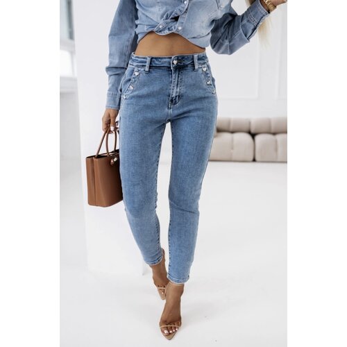 Beloved Hurley high-waisted jeans hlače Cene