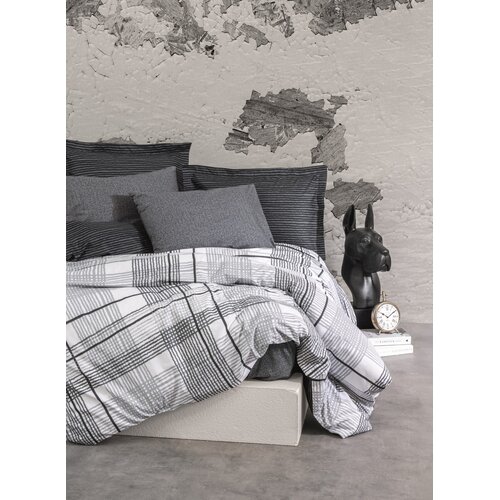 Lessentiel Maison set posteljine Will, 160x220cm, antracit Cene