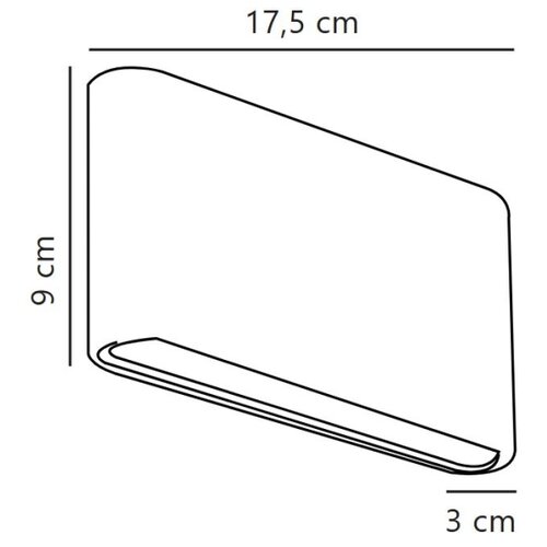 Nordlux LED Spoljna zidna svetiljka KINVER LED/8,5W/230V IP54 bela Slike