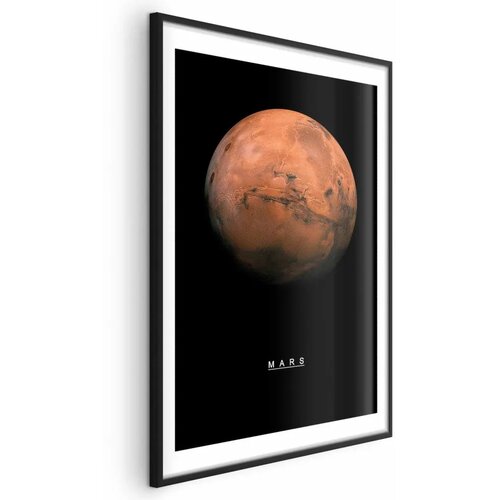  Plakat - Mars 21x30 Crni okvir s margom Cene