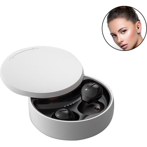Venisymlis Mini slu&amp;scaron;alke Bluetooth, polnilna torbica USB-C, vodoodporna IPX7, &amp;scaron;port, (22102142) Slike