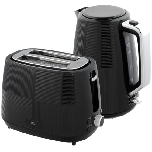 Nesta Komplet grelnika vode in toasterja 1,7 L, črn, nerjavno jeklo, različne funkcije, eleganten dizajn, (5000493075) Cene