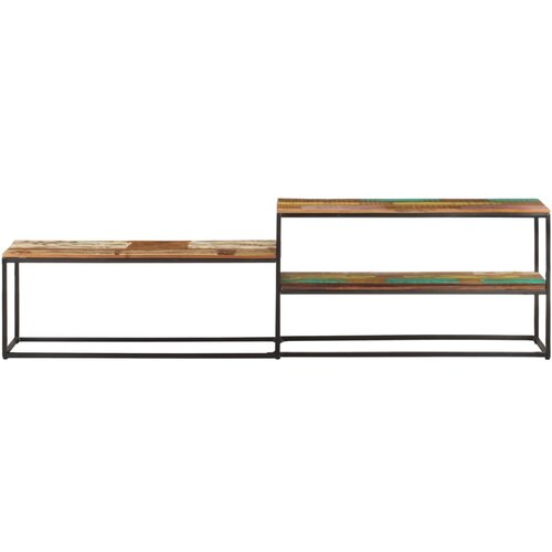 Maison Chic TV omarica - TV stojalo - Televizijska omarica 180x30x50 cm trden predelan les, (21700479) Slike