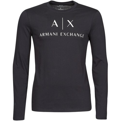 Armani Exchange Majice z dolgimi rokavi 8NZTCH Modra Cene