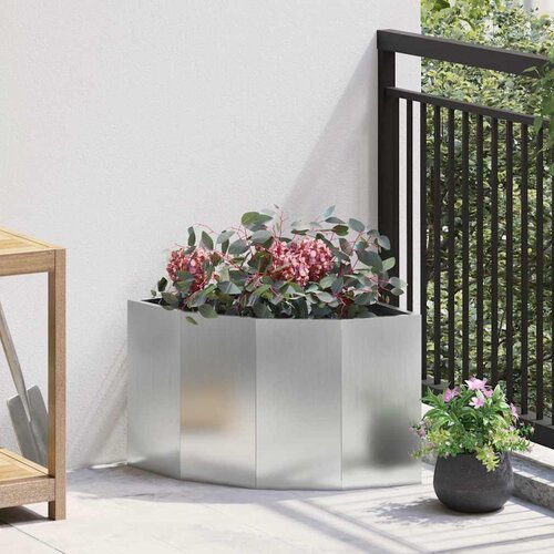  Kutni Sadič Srebrno 45 x 45 x 35 cm Pocinčani čelik Cijene