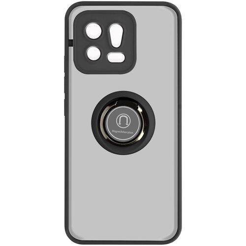 AVIZAR Ovitek za Xiaomi 13, podpora za kovinski obroc, serija Ringrip - crna, (20834339) Cene
