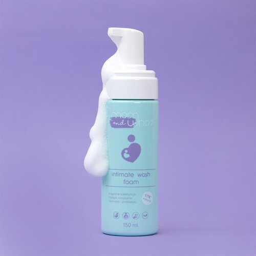 Nacomi Mom &amp;amp; Who čistilna pena za intimno higieno 150 ml Slike