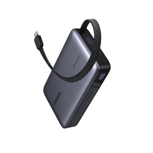 Ugreen 67W 20000mAh prenosna baterija z vgrajenim kablom Cene