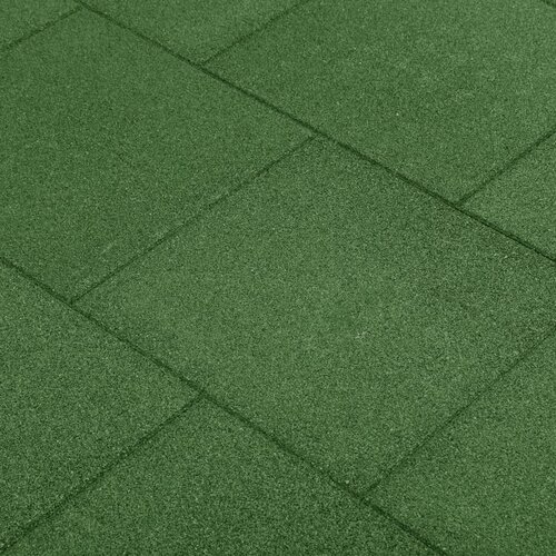  Ploče za zaštitu od pada 18 kom gumene 50 x 50 x 3 cm zelene Cijene
