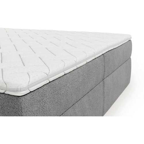 Chameo POSTELJA Z VZMETNICO 200 cm x 200 cm , tekstil temno siva Slike
