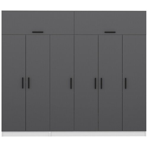 Hanah home Ormar Kale-5148, 270x235x52 cm, Antracit Cene