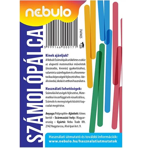 NEBULO Nebulo: Barvne računalske paličice, 40 kosov Slike