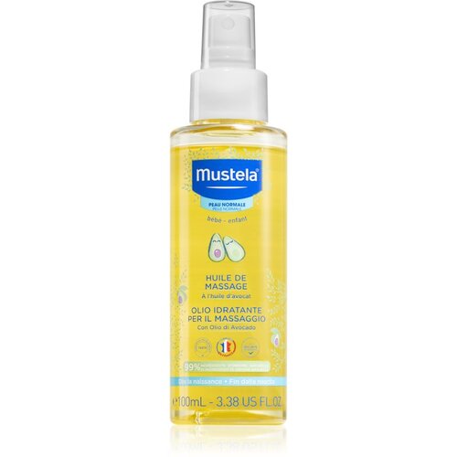 Mustela B&amp;eacute;b&amp;eacute; Baby Oil hidratantno ulje za masažu za djecu od rođenja 100 ml za djecu Slike