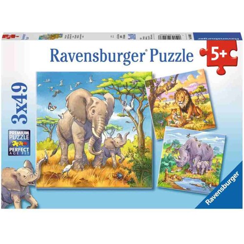 Ravensburger DRUŽABNE IGRE RAVENSBURGER SESTAVLJANKA R.3X49 DELNA Slike