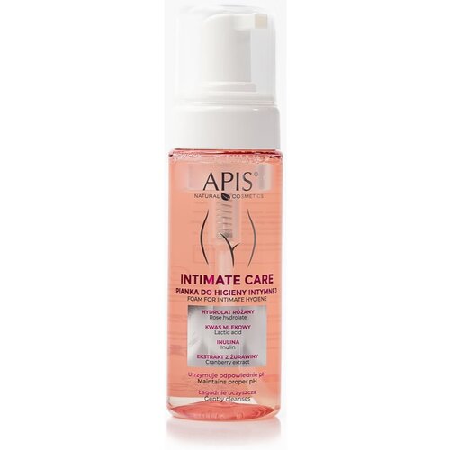 Apis Natural Cosmetics Intimate Care nežna čistilna pena za intimno higieno 150 ml Slike