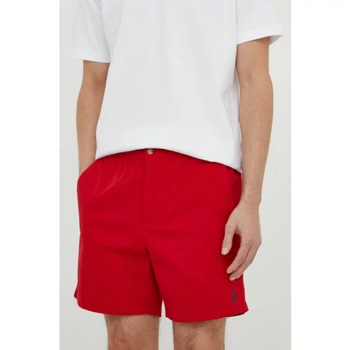 Polo Ralph Lauren Kratke hlače moški, rdeča barva