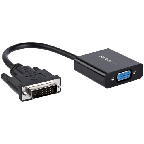 StarTech.com DVI2VGAE prilagodnik za video kabel 0,19 m Crno Slike