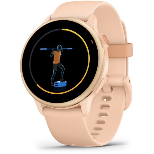 Garmin Vivoactive 6 pametni sat sa GPS-om 42 mm, roze (Pink Dawn) Cene