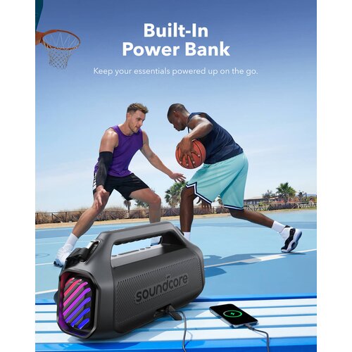 Anker Soundcore BOOM 2 Plus prenosni Bluetooth zvočnik, črn Cene