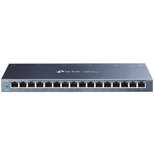  16-Port Gigabit Desktop Switch, 16 Gigabit RJ45... Slike