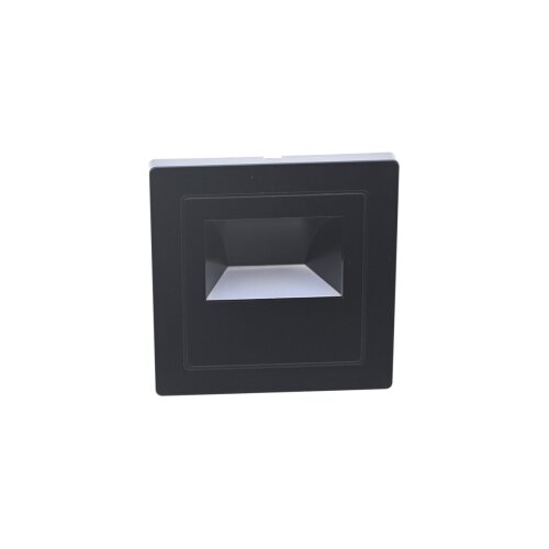  LED svetlo za stepeni&amp;scaron;te LED/3W/230V 6000K crna Slike