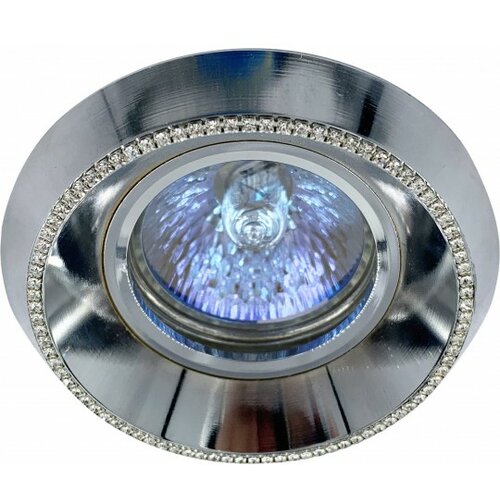 Mitea Lighting M206045 ugradna svetiljka hrom+kristali okrugla Slike