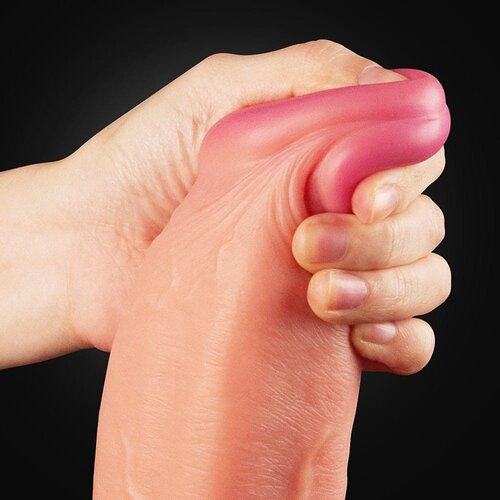 Lovetoy 2024 Dildo Lovetoy King Sized Dual Layered 1 12&amp;#039;&amp;#039; Slike