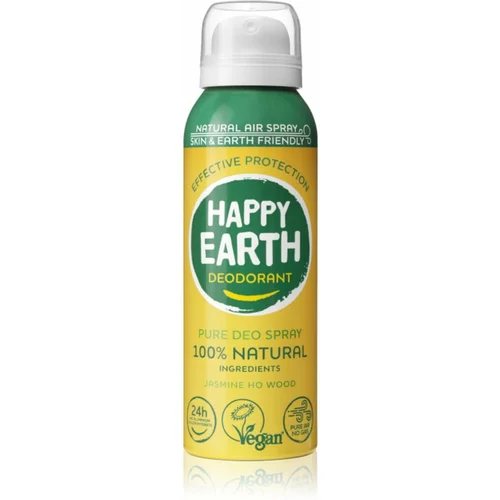 Happy Earth 100% Natural Deodorant Air Spray dezodorans Jasmine Ho Wood 100 ml