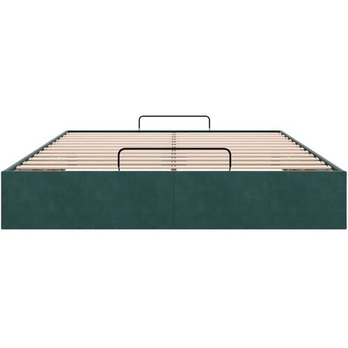 VidaXL Otomanski okvir kreveta bez madraca 140x200 cm bar&amp;scaron;unasti Slike