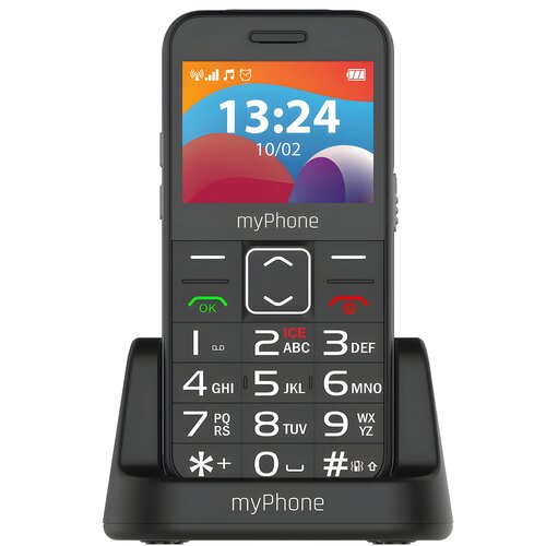 MYPHONE Mobilni telefon Halo 3 4G LTE, SOS gumb - črn, (5000339225) Slike