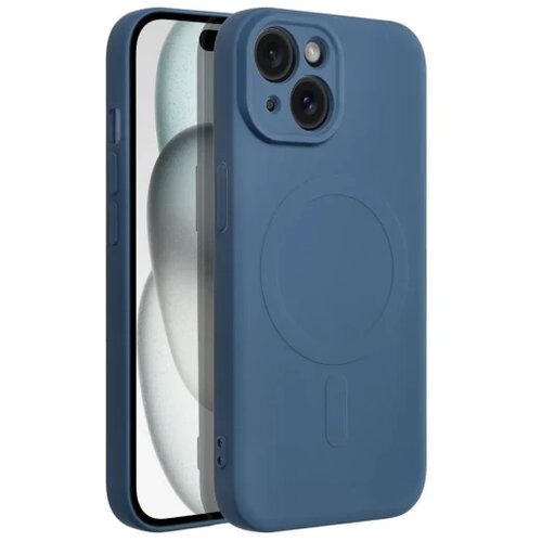 Silicone Mag Cover compatible with MagSafe maska za IPHONE 15 blue Cijene